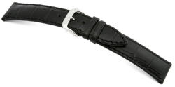 Rios Louisiana Óraszíj Fekete - 22mm/ M/L - 114/82mm