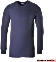 Portwest B123 Hosszú ujjú póló tengerészkék (B123NAR4XL)