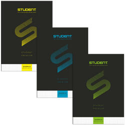ICO ICO: Student Premium caiet cu pătrățele A/4 (7500107006-560784)
