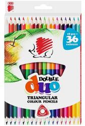 ICO ICO: Set creioane colorate triunghi 18 bucăţi (7140152001-550532)