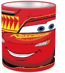 Luna Luna: Suport metalic cilindric pentru instrumente de scris cu Lightning McQueen 10x11cm (000564884) Penar