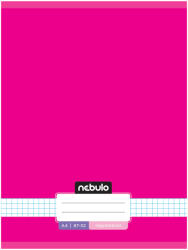 Nebulo Nebulo: Caiet pătrățat cu capse, neon roz, format A4, 87-32 (NR-MGM-1-A4-12348695)