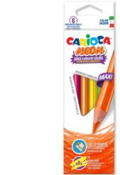 CARIOCA Carioca: Neon Maxi set creioane colorate 6 bucăţi (42809)
