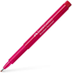 Faber-Castell Faber-Castell: Linier cu vârf fin 0, 8 mm roșu (155421)