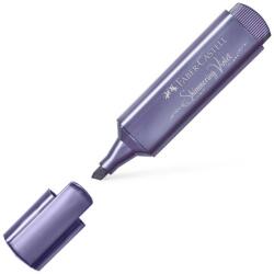 Faber-Castell Faber-Castell: 1546 Shimmering violet textliner metal mov culoare 1bc (154678)