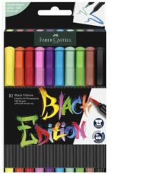 Faber-Castell Faber-Castell: Black Edition 10 bucăți set marker colorat (116451)
