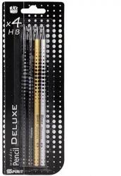 Spirit Spirit: Deluxe grafit creion negru lemn set 4 bucăți (404652)