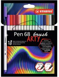 STABILO Stabilo: Pen 68 Brush ARTY set de 18 bucăți (568/18-21-20)
