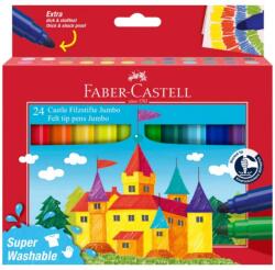 Faber-Castell Set de markere Jumbo Faber-Castell - 24 de bucăți „Castel (154324)