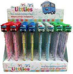 Luna The Littlies: Creion mecanic cu autobuz, diverse modele, 1 buc (000647028)