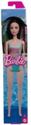 Mattel Păpușă Barbie Beach în costum de baie cu model albastru - Mattel (DWJ99/HXX51) Papusa Barbie
