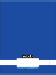 Nebulo Nebulo: Caiet liniat, capsat, culoare albastru ocean, 81-32 A/4 (VO-MGM-2-A4-12348817)