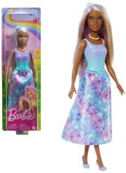 Mattel Barbie Dreamtopia: Păpușă prințesă în rochie albastră-violet cu fluturi - Mattel (HRR07/HRR10) Papusa Barbie