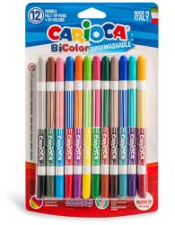 CARIOCA Set markere bicolore 12 bucăţi - Carioca (42265)