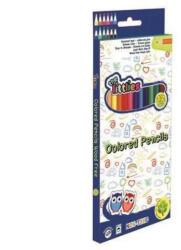Luna Set de creioane colorate din lemn 12 bucăți (000646756)