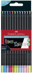 Faber-Castell Faber-Castell: Black Edition Pastel creioane colorate set 12 bucăți (116410)