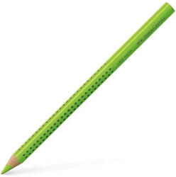 Faber-Castell Faber-Castell: Creion colorat Jumbo Grip verde neon (114863)