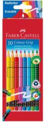 Faber-Castell Set creioane colorate 10 bucăţi cu radieră - Faber Castell (116613)