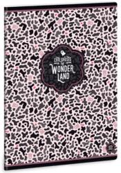 Ars Una Ars Una: Wonderland Ghost Pink caiet cu pătrățele A5 40 file (93149433)