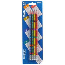 Spirit Spirit: Set de 4 creioane grafit cu radieră (407598)