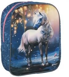 Spirit Spirit: Rucsac pentru grădiniță cu model 3D cal alb, dimensiuni 30x25x12cm (410545)