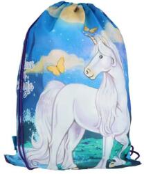 Spirit Spirit: Sac de sport unicorn alb, dimensiuni 47x34cm (403696)