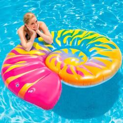 Intex Saltea coajă de melc de mare curcubeu 157x127x25cm - Intex (58791EU)