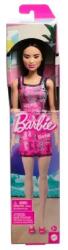 Mattel Păpușă de modă Barbie Chic cu păr castaniu în rochie roz Barbie - Mattel (T7439/HRH10) Papusa Barbie