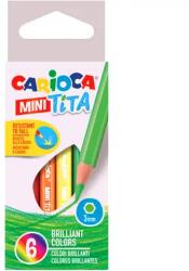 CARIOCA Carioca: Mini Tita set creioane colorate antirupere 6 bucăţi (42322)