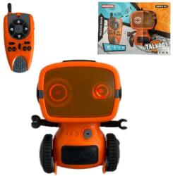 Magic Toys RC interactiv TalkBot robot walkie-talkie cu mod de funcționare în culoare portocalie 2, 4GHz (MKL356594)