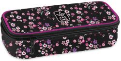 Ars Una Ars Una: Pearl Blossom Black penar floral pentru adolescenți 22, 5x6x11, 5cm (56163773) Penar