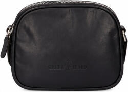 Greenwood Vigi női bőr crossbody táska - fekete
