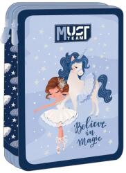 Luna Luna: Must Team „Believe in magic unicorn cu două compartimente, echipat (000586327) Penar