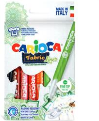 CARIOCA Carioca: Set de 10 bucăți de fieltro textil Fabric Liner (42909)