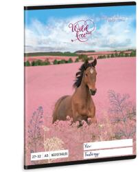 Ars Una Ars Una: Wild and Free caiet cu pătrățele cu tematică ecvestră A/5 (53633590)