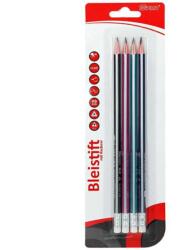 Spirit Spirit: Set de 4 creioane grafit triunghiulare cu radieră Matt (404256)