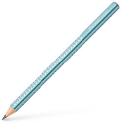 Faber-Castell Faber-Castell: Sparkel Jumbo sidef metal albastru ocean creion grafit B (111662)
