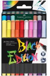 Faber-Castell Faber-Castell: Black Edition 20 bucăți set marker colorat (116452)