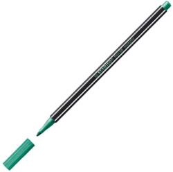 STABILO Stabilo: Pen 68, creion cu fibră cu vârf fin, 1, 4 mm, verde metalizat (68/836)