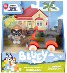 Moose Bluey: Mașină cu figura Bunicii (BLU19316) Figurina