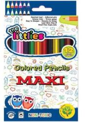 Luna Set creioane colorate Maxi fără lemn 12 bucăți (000646758)