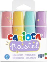 CARIOCA Pastel 4 bucăți textliner set - Carioca (43167)