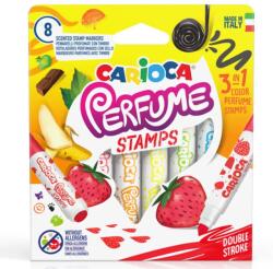 CARIOCA 3 in 1 set marker cu miros 8 bucăți - Carioca (42988)