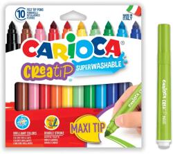 CARIOCA Set de 10 markere maxi Creatip - Carioca (44000C)