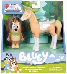 Moose Bluey Mașină cu figurina Chilli (BLU19315) Figurina