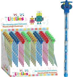 Luna Luna: Creion mecanic The Littlies cu elicopter, diferite modele - 1 bucată (000647081)