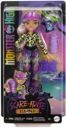 Mattel Monster High: Insula Scare-adise - Păpușa Clawdeen Wolf cu accesorii - Mattel (HRP67) Papusa