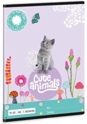 Ars Una Ars Una: Cute Animals - Kitten caiet dictando cu pisoi pentru clasa a 3-a A/5 (53603685)