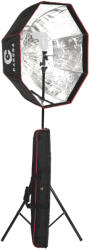 Caruba Kit lumina Caruba Orb Speedlite 80cm cu Swivel, stativ LS 8 si geanta