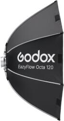 Godox Softbox Godox EazyFlow Octa 120 pliabil montura Bowens cu grid